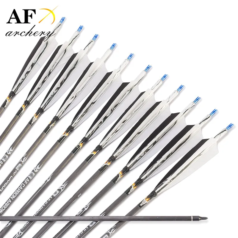 12x Carbon arrows