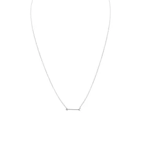 16"   2" Arrow Design Necklace