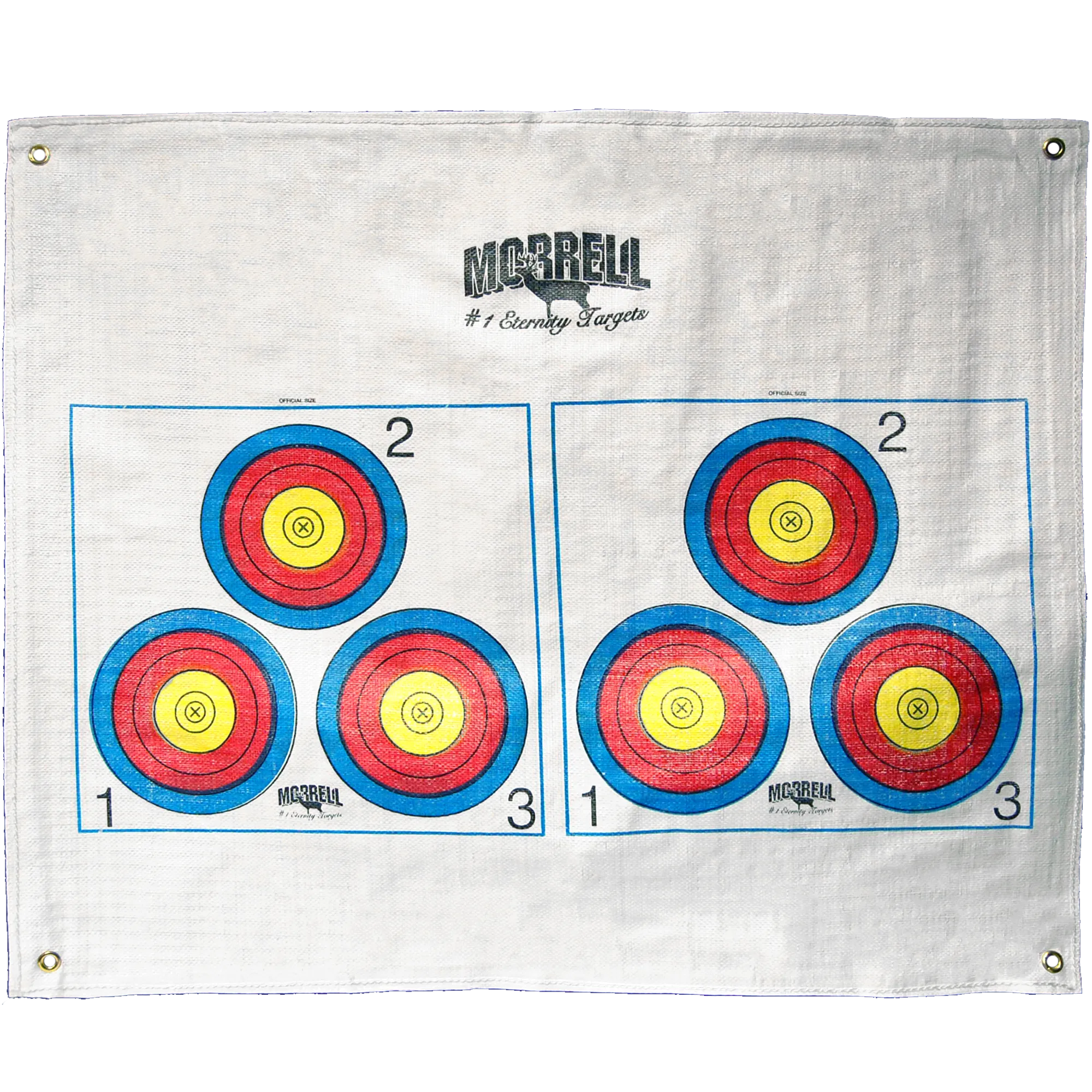 3 Spot Polypropylene Archery Target Face