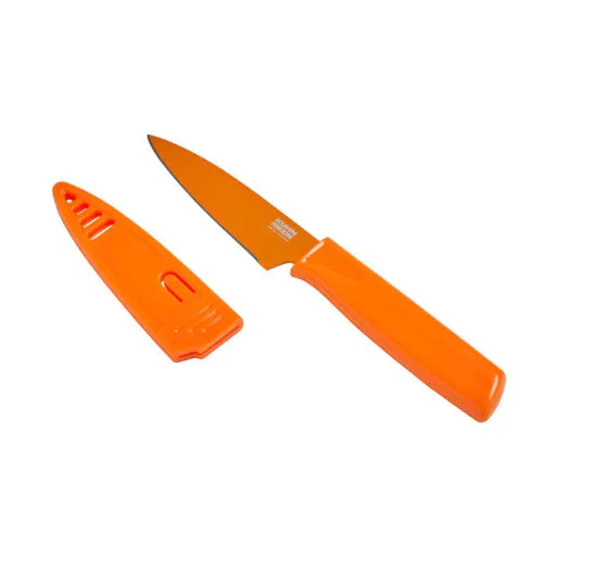 4” Orange Paring Knife