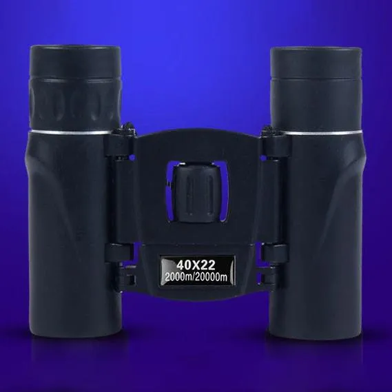 40 x 22 HD Powerful Binoculars 2000M Long Range Folding Mini Telescope