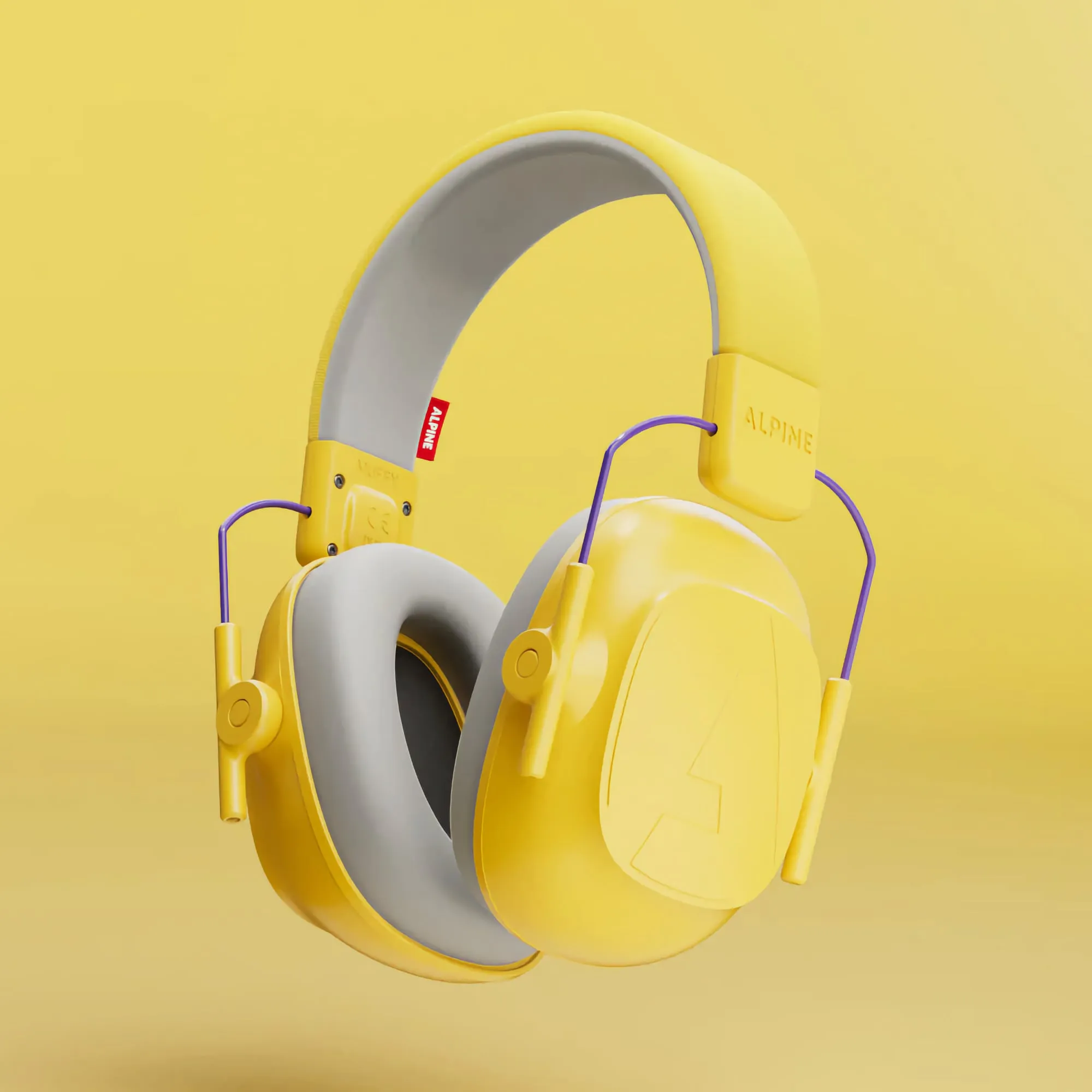 Alpine Muffy Kids Earmuffs, Yellow
