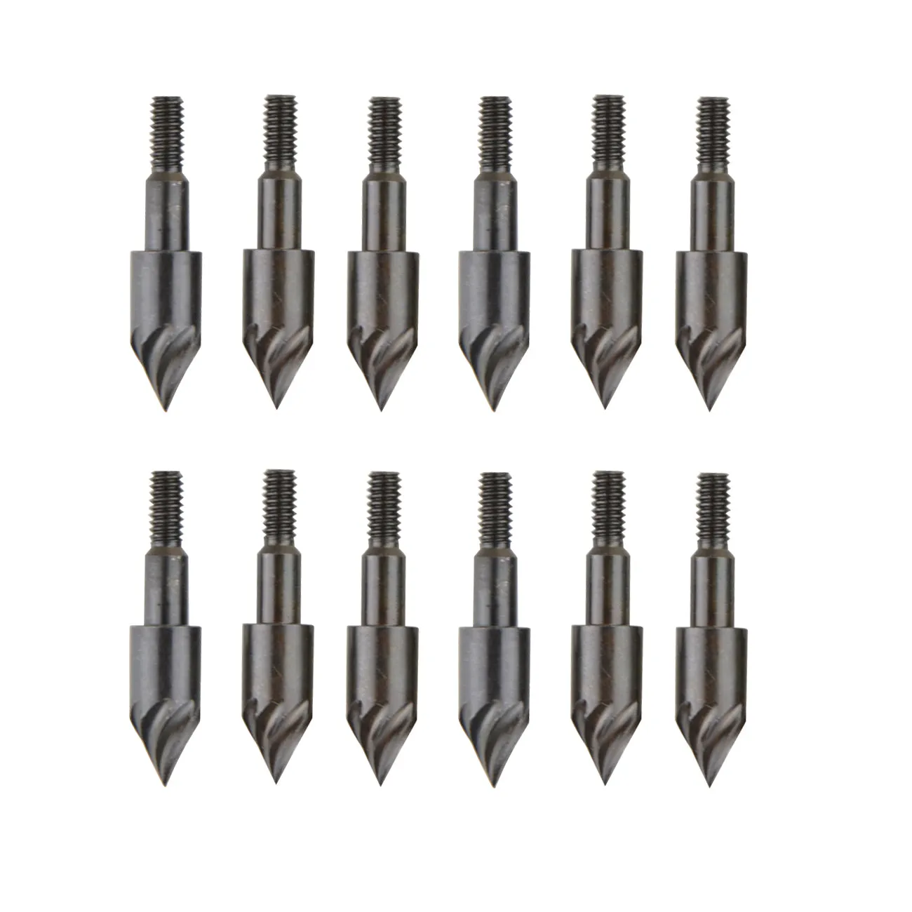 🎯Archery Broadheads Arrowheads 100 Grain Screw-in Tip Points Hunting Crossbow
