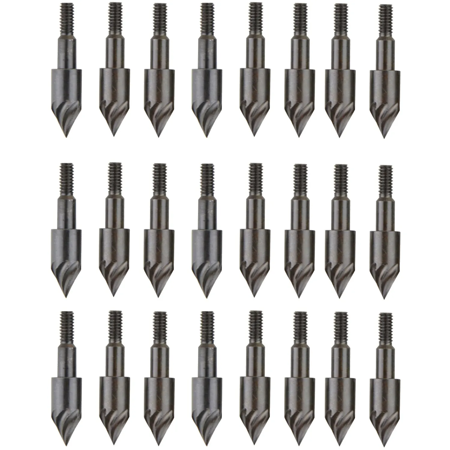 🎯Archery Broadheads Arrowheads 100 Grain Screw-in Tip Points Hunting Crossbow