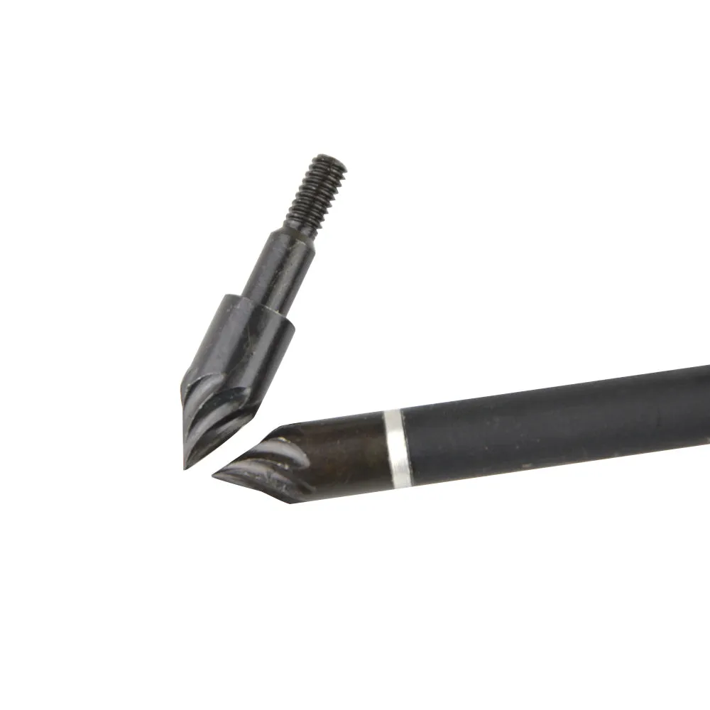 🎯Archery Broadheads Arrowheads 100 Grain Screw-in Tip Points Hunting Crossbow