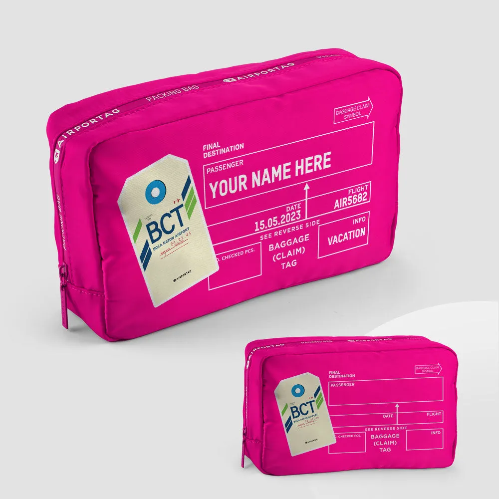 BCT - Packing Bag