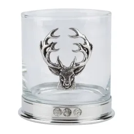 Bisley Stag Whisky Glass
