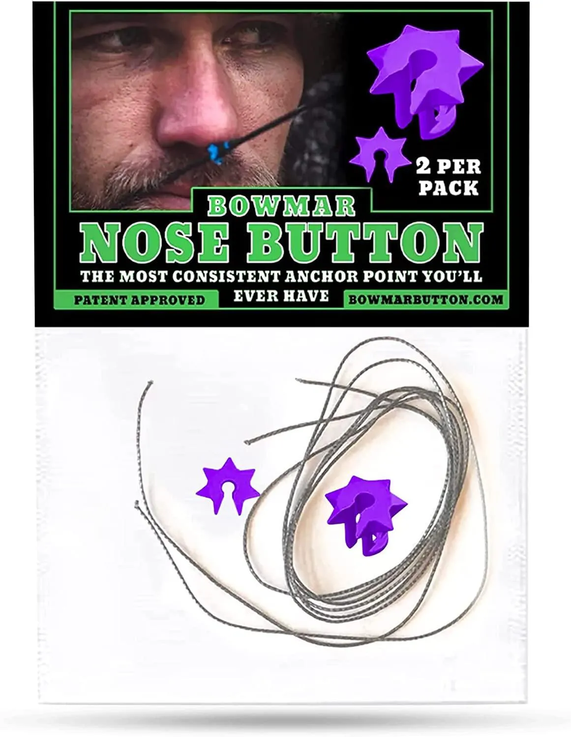 Bowmar Archery Nose Button