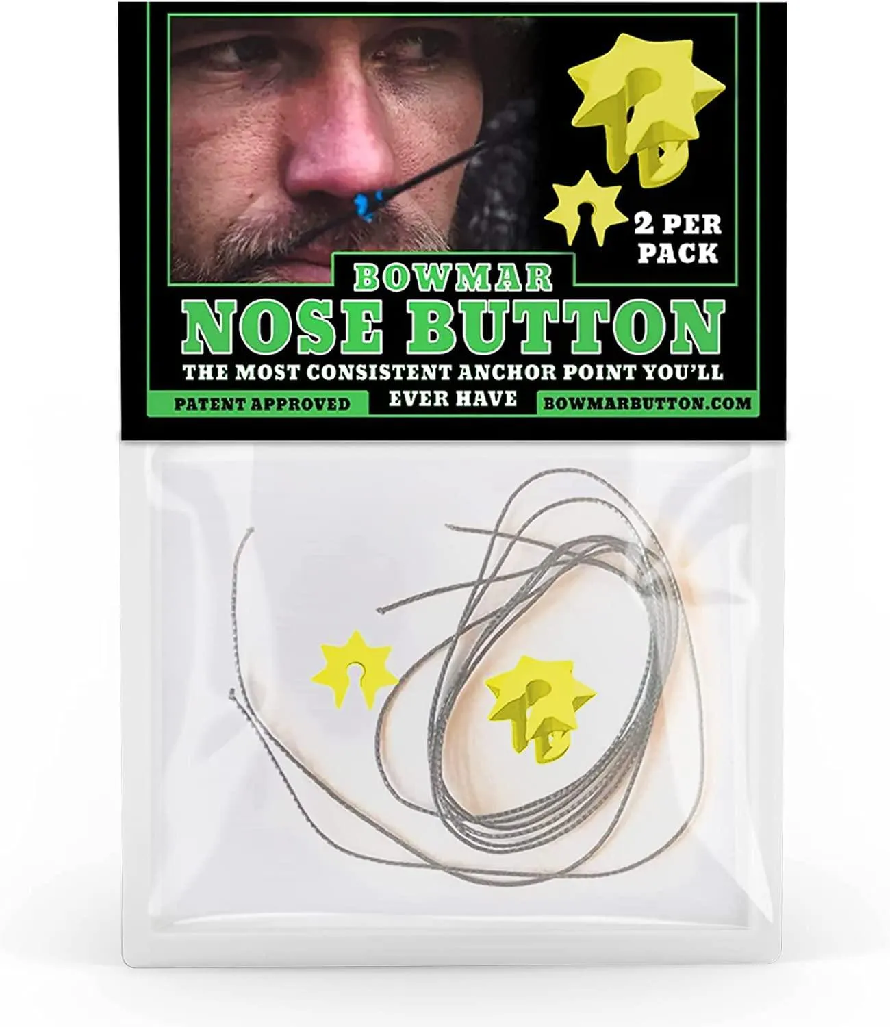 Bowmar Archery Nose Button