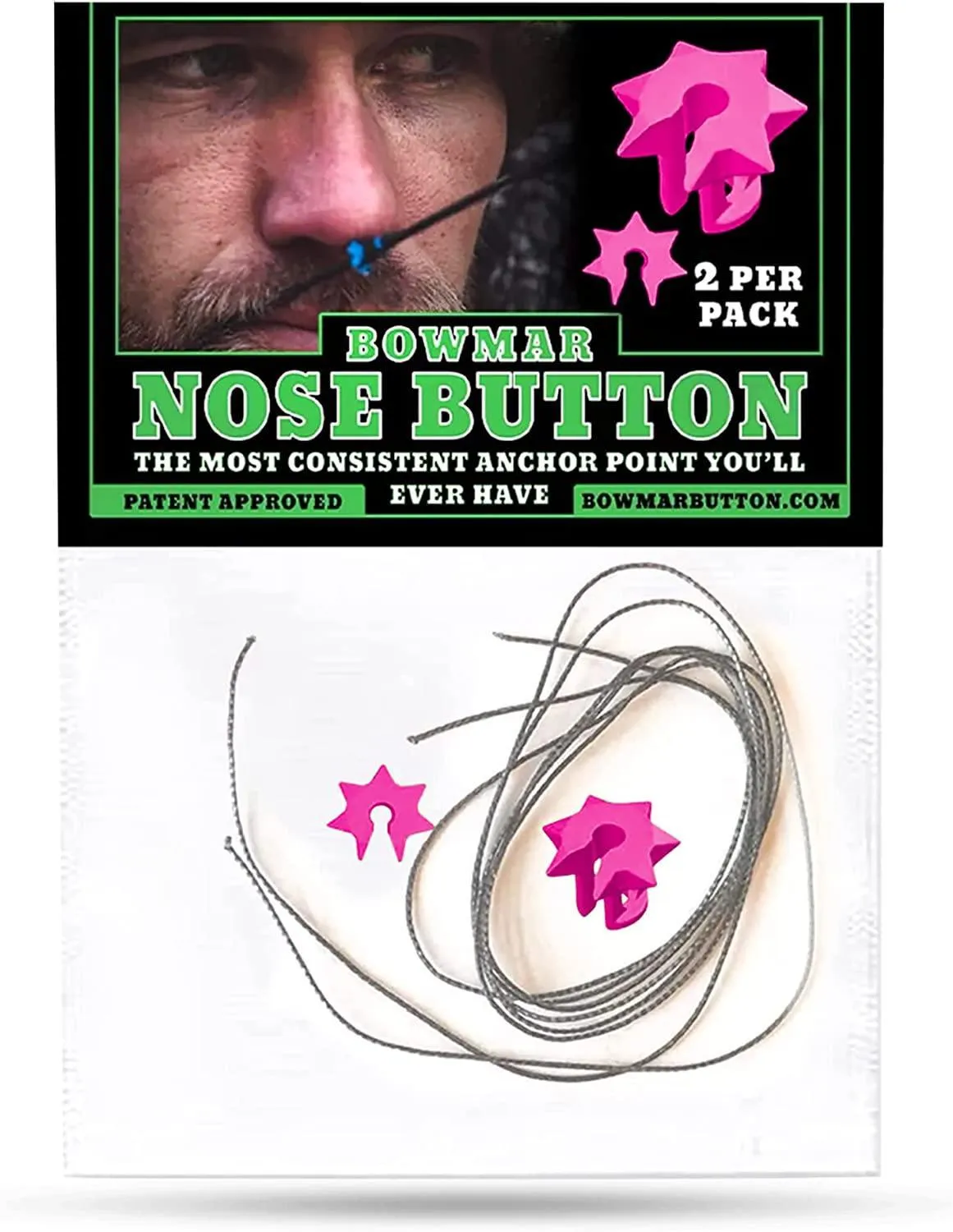 Bowmar Archery Nose Button