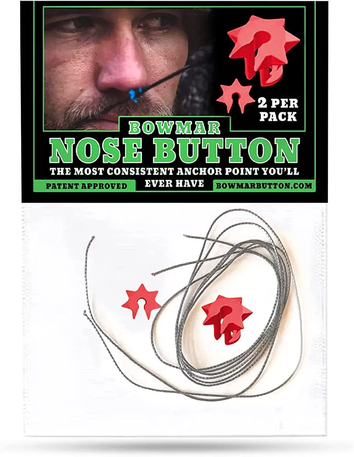 Bowmar Archery Nose Button