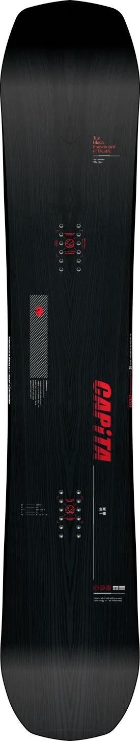 Capita The Black Snowboard Of Death Wide Snowboard 2024