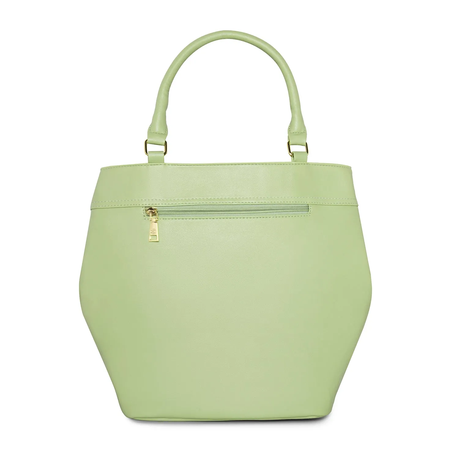 Caprese Claudia Satchel Large Olive & Green