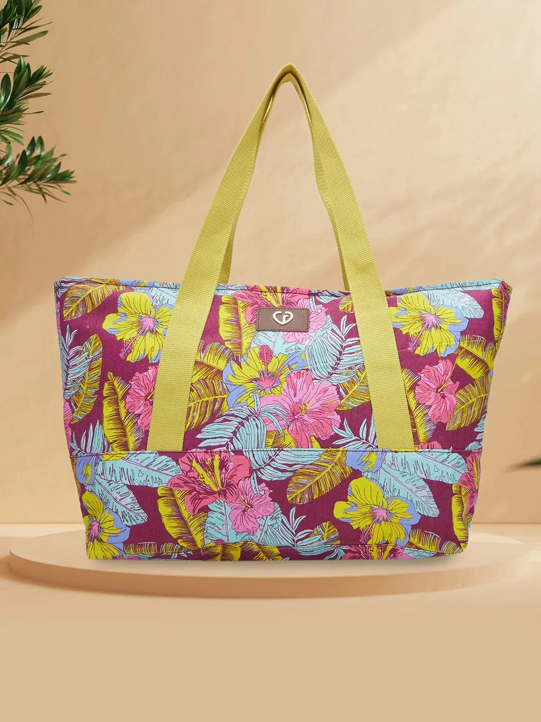 Caprese Gabriel Tote Large (E) Burgundy