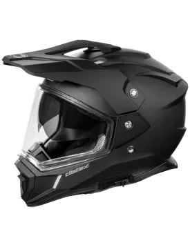Castle CX200 Dual Sport Helmet Matte Black