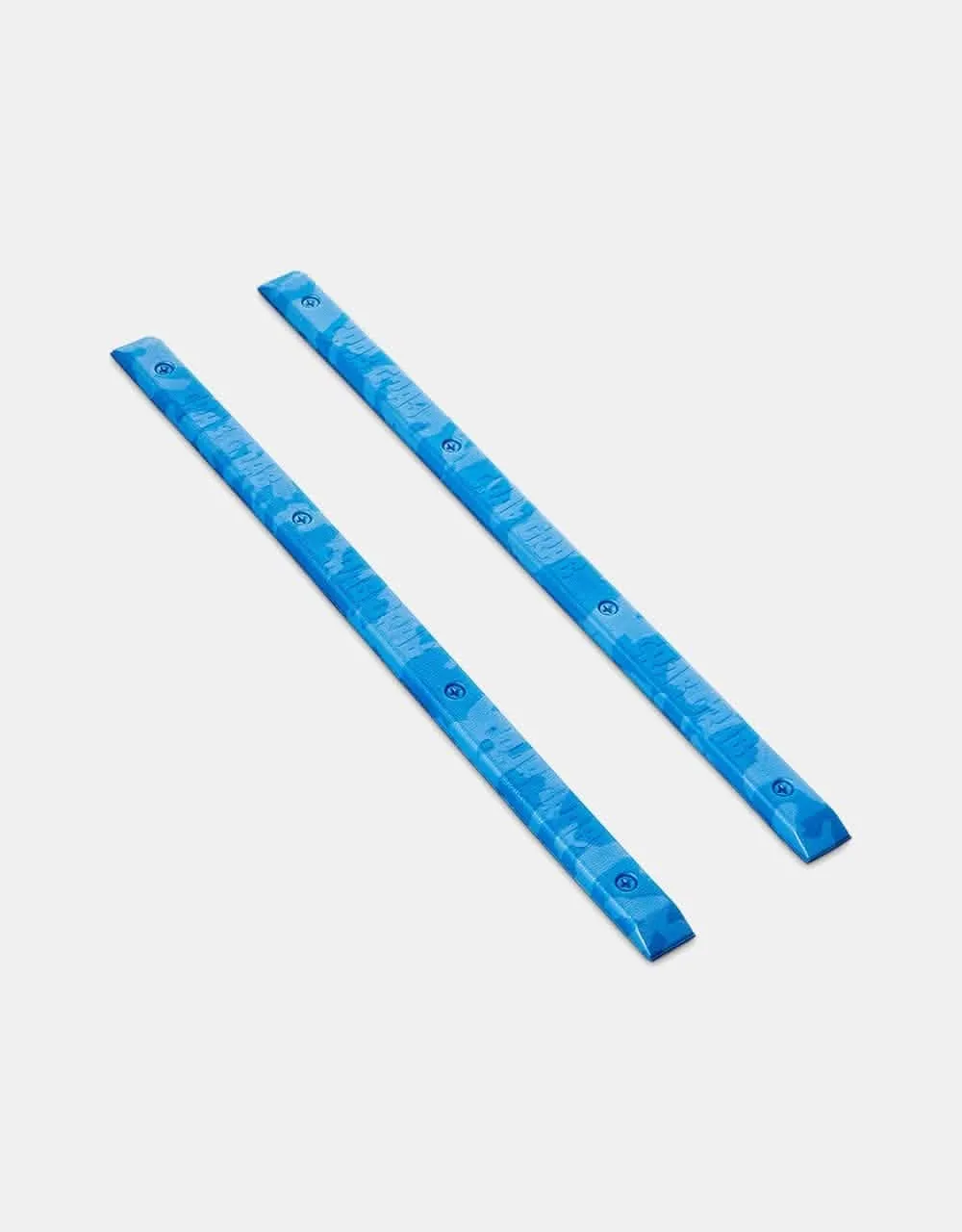 Crab Grab 'Skate' Snowboard Rails - Blue Swirl