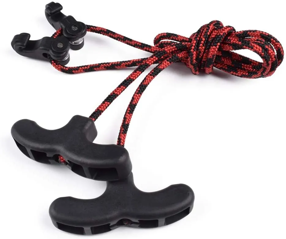 Crossbow Cocking Device Double Handle Crossbows Rope Cocker Aid Cocking String Tool
