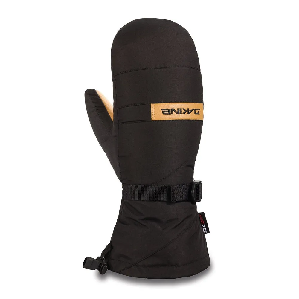Dakine Mens Nova Mitt Ski/Snowboard Black/Tan Medium Gloves - 01400475-BLACK/TAN-M