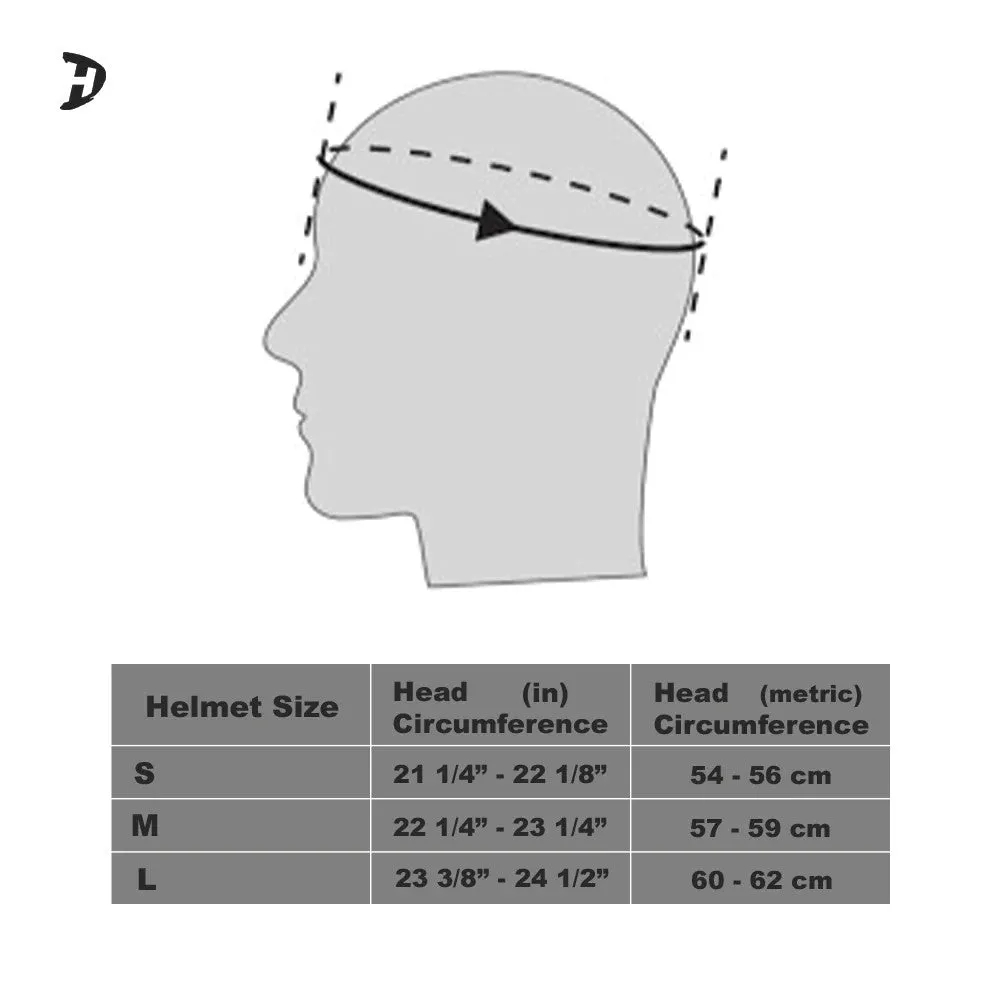 Daytona Carver Snow Ski  Helmet w/ Shield