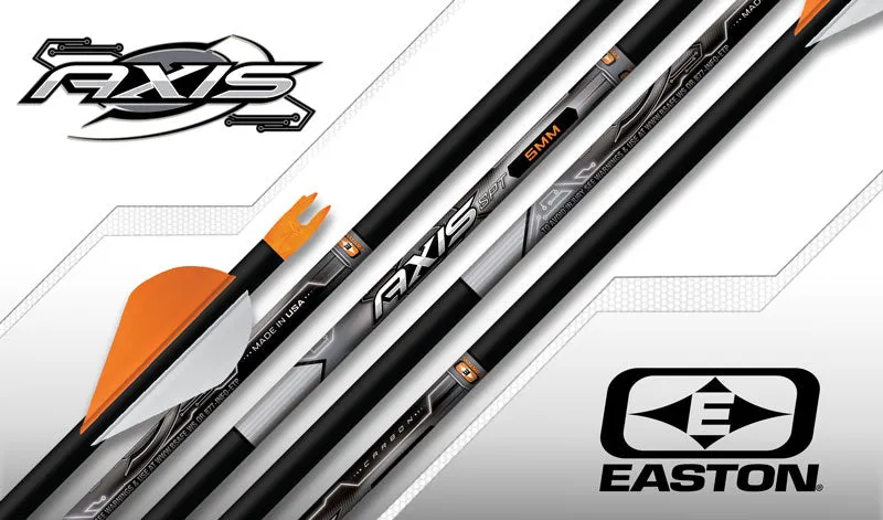 EASTON ARROW AXIS 5MM SPT 400 2" BULLY VANES EACH
