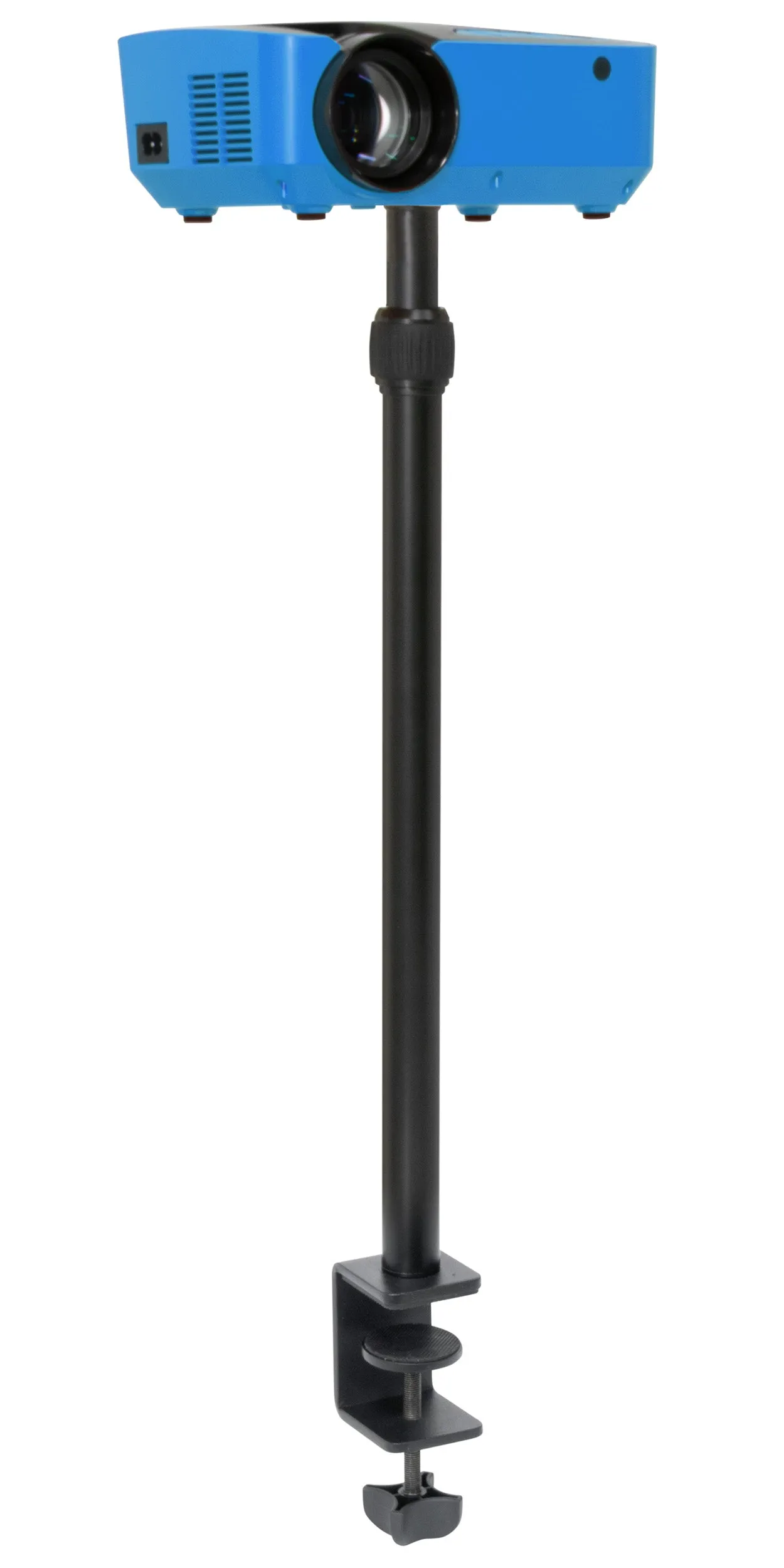 Flare 100 Artist HD Digital Projector with Monopod Arm Clamp Stand - HDMI, Art Grids, and Wi-Fi