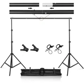 Heavy Duty Photo Backdrop Adjustable Stand Frame