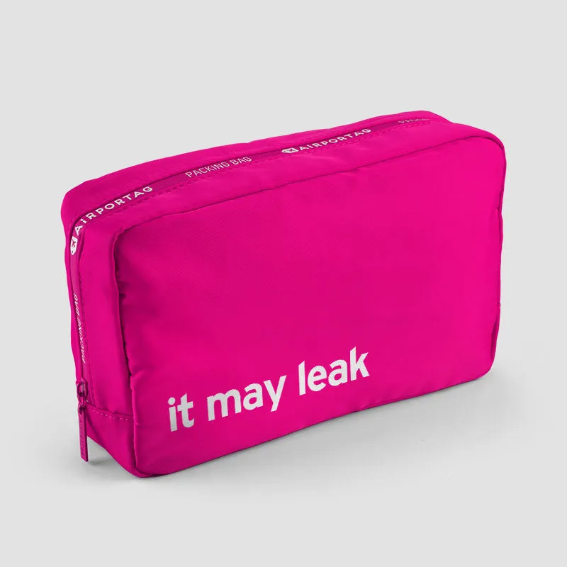 It May Leak - packing bag