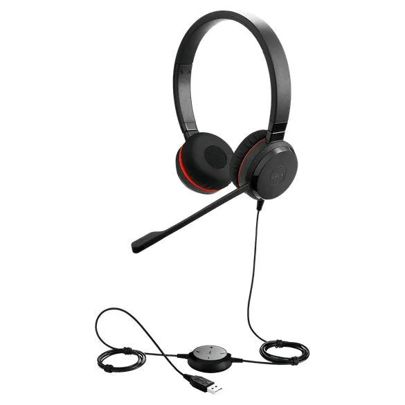 Jabra Evolve 20 Stereo USB Wired Headset