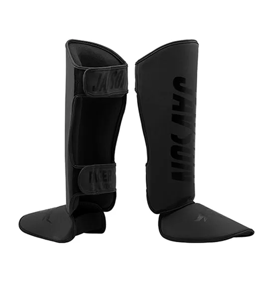 JAVSON SHIN GUARD RAGER SERIES FOR BOXING & TRAINING BLACK/WHITE