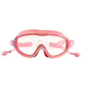 Light Pink Bubble Anti Fog UV Protection Leakproof Design Swim Goggles for Kids,4yrs  - 10yrs