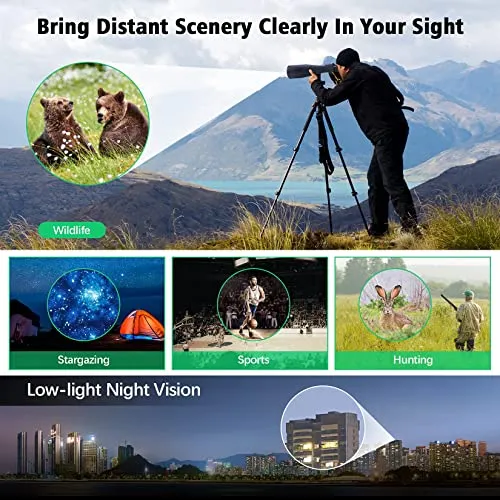 Long Range Binoculars High Power Binoculars Stargazing Binoculars