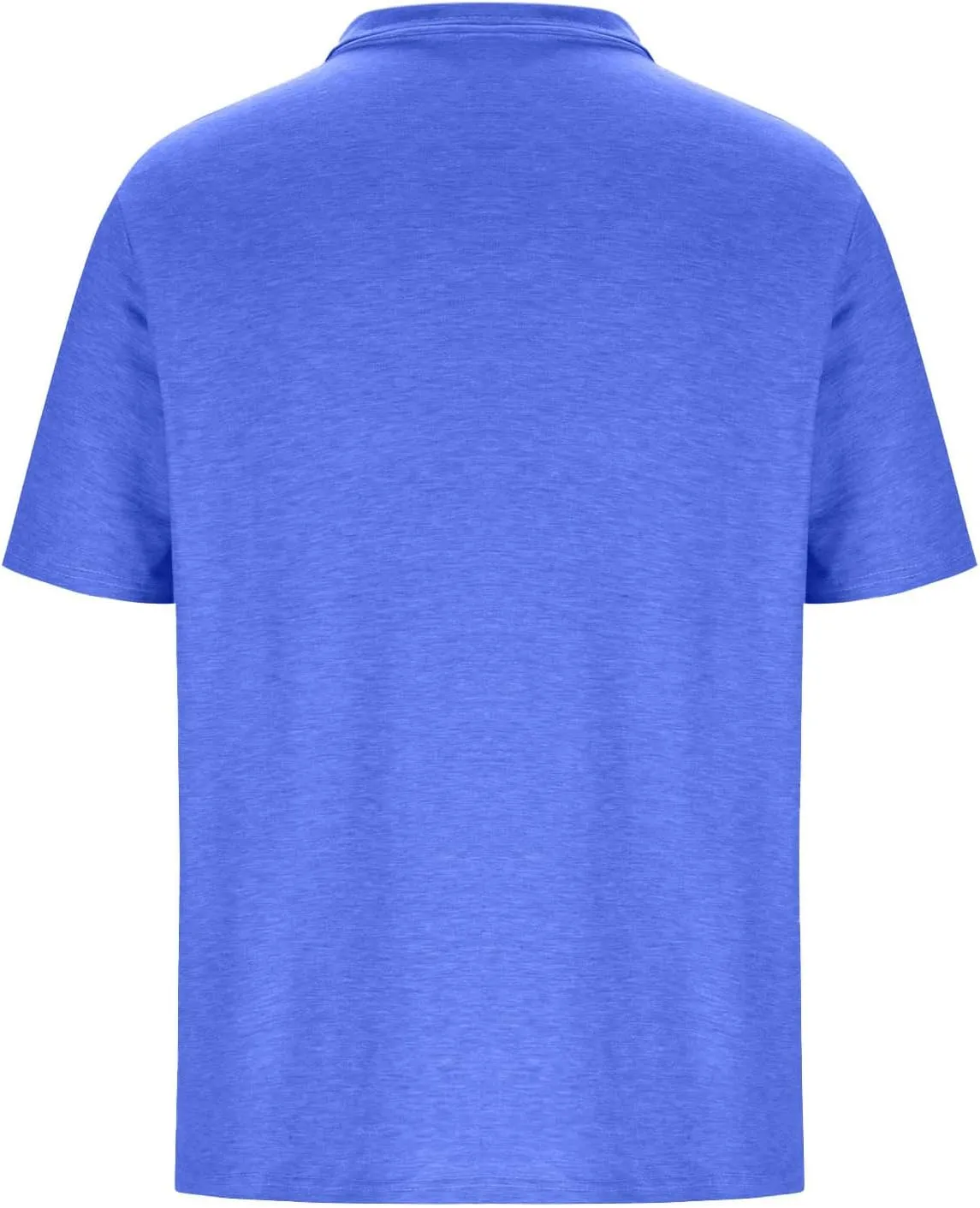Men's Business Polos Shirts with Pocket, Short Sleeve Casual Golf Shirt Basic Collared Tees Stylish Summer Clothes