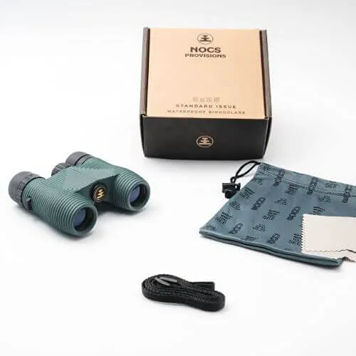 Nocs Provisions Standard Issue 8x25 Waterproof Binoculars (Cypress)