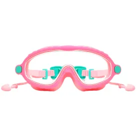 Pink & Mint Bubble Anti Fog UV Protection Leakproof Design Swim Goggles for Kids,4yrs  - 10yrs