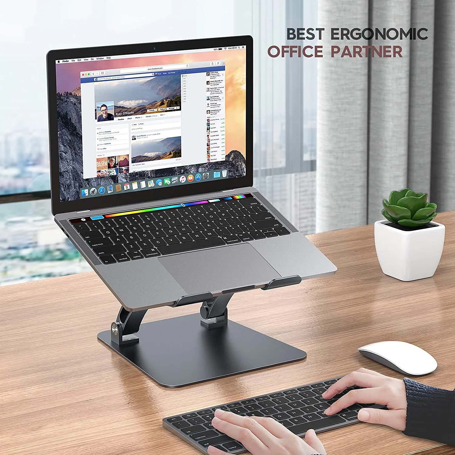 Proffisy LS2 Laptop Stand(Space Grey)