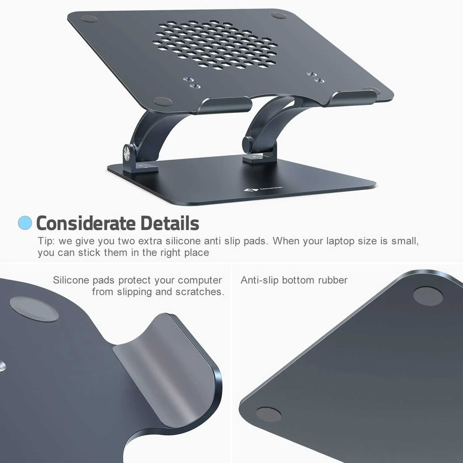Proffisy LS2 Laptop Stand(Space Grey)