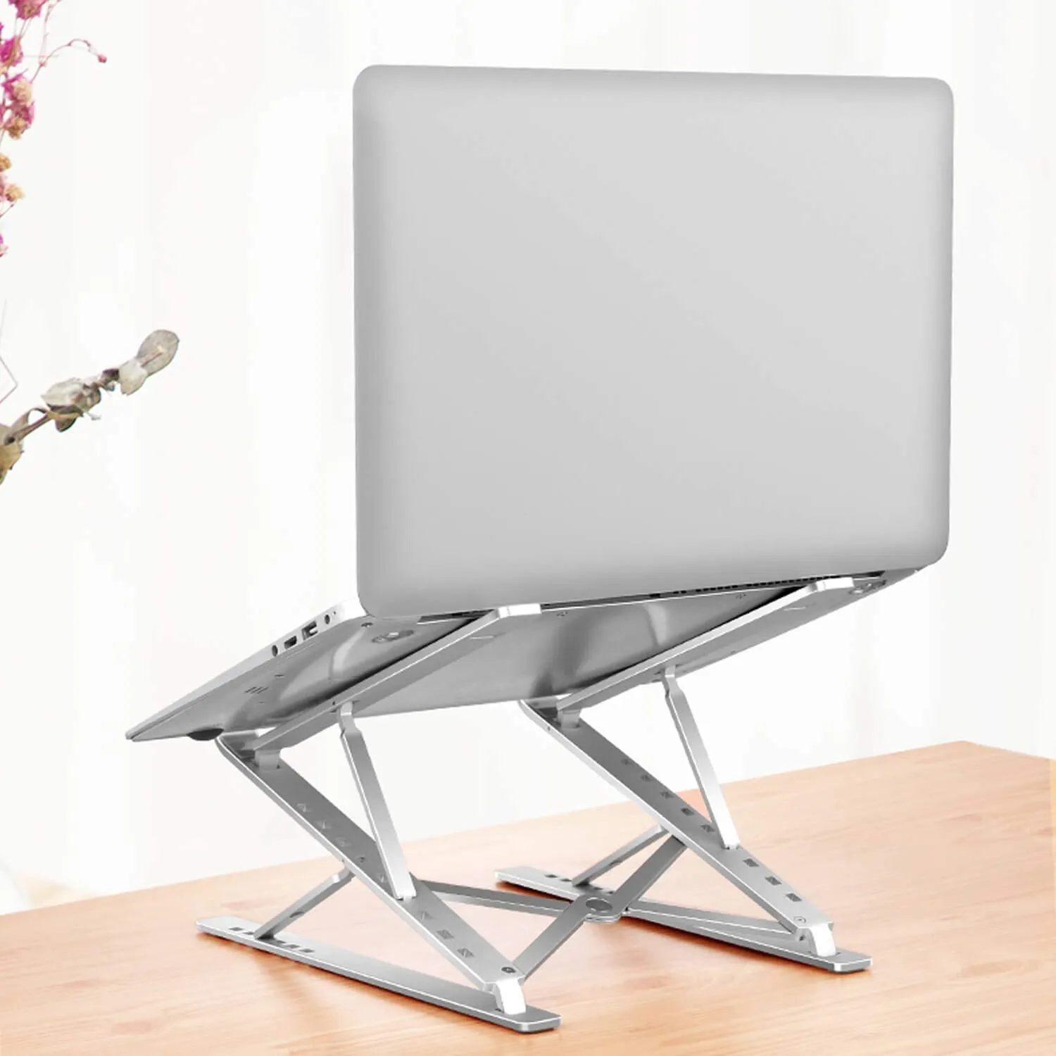 Proffisy N8 Laptop Stand(Double-Layer, Sliver)