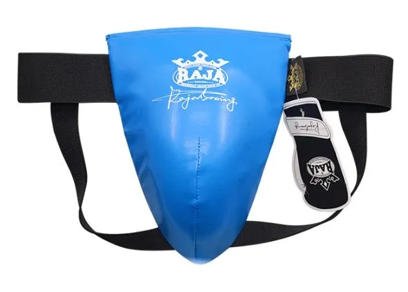 RAJA ELITE LEAGUE MUAY THAI BOXING MMA SPARRING PROTECTIVE GEAR SET Size S-XL Blue White