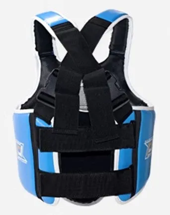 RAJA ELITE LEAGUE MUAY THAI BOXING MMA SPARRING PROTECTIVE GEAR SET Size S-XL Blue White
