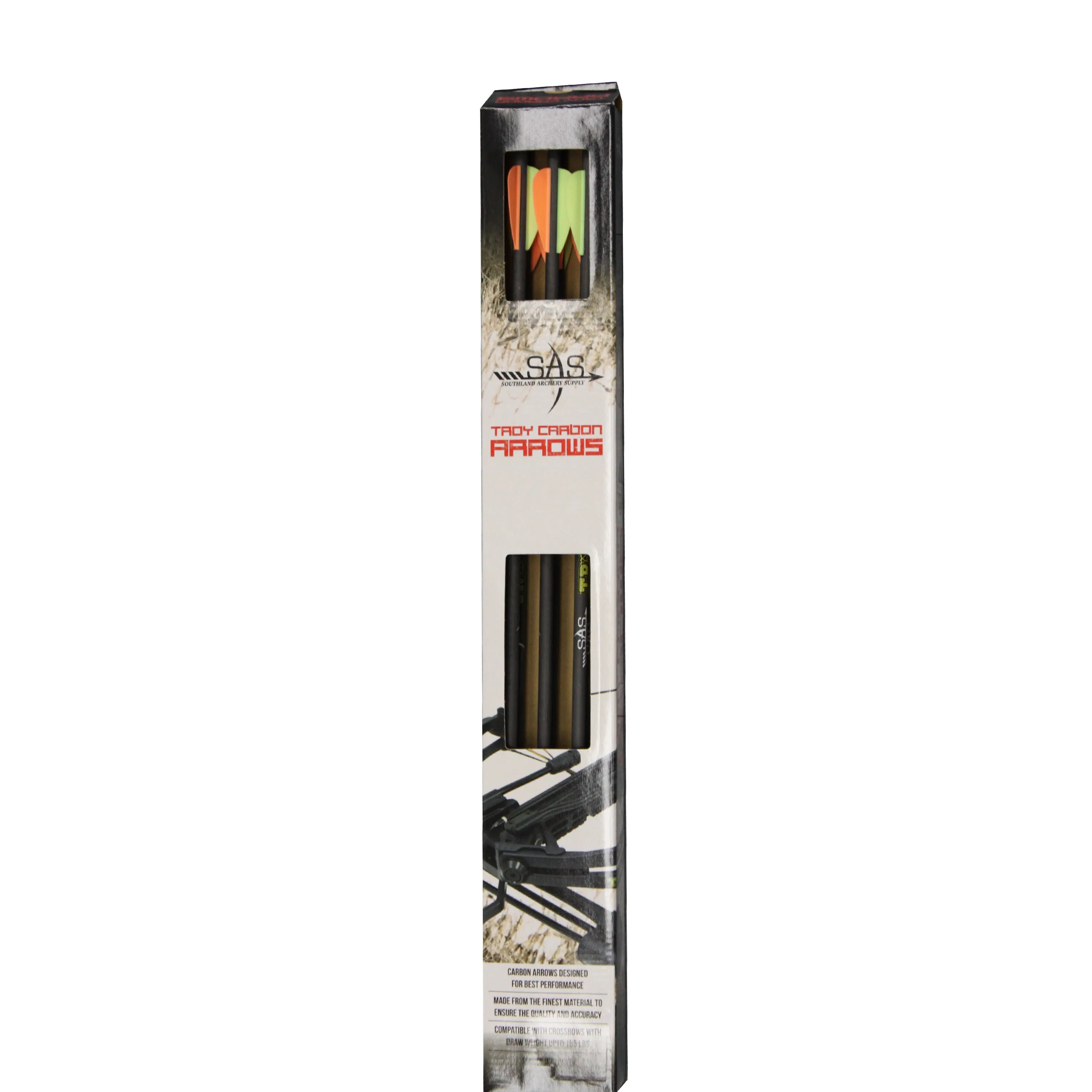 SAS Troy Crossbow Carbon Bolts - 6/pack