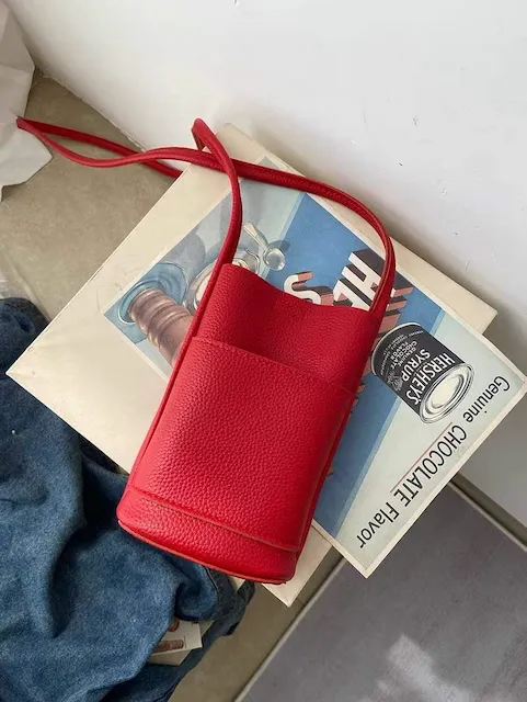 Small Crossbody Bag Red
