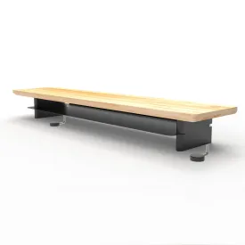 Solid Maple Monitor Stand Desk Riser