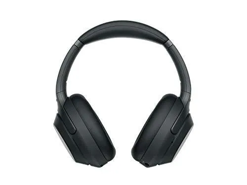 Sony WH1000XM3 Noise Cancelling Headphones, Wireless Bluetooth Over the Ear Headset – Black (2018 Version)