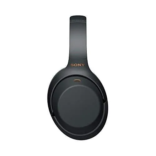 Sony WH1000XM3 Noise Cancelling Headphones, Wireless Bluetooth Over the Ear Headset – Black (2018 Version)