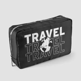 Travel - World Map - Packing Bag