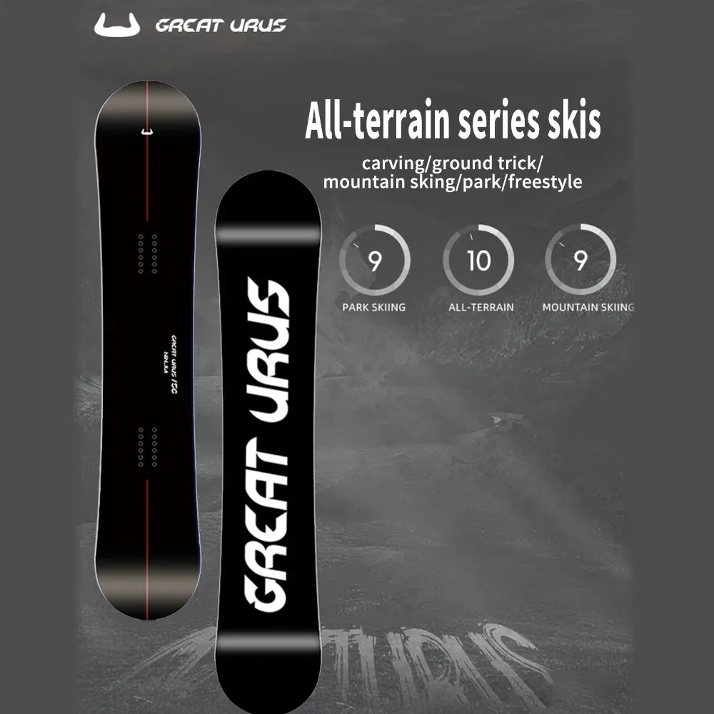 WHITE CAT Short Snowboard