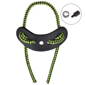 Wrist Sling Leather Metal Gromet Archery Compound Bow Shooting Equipment